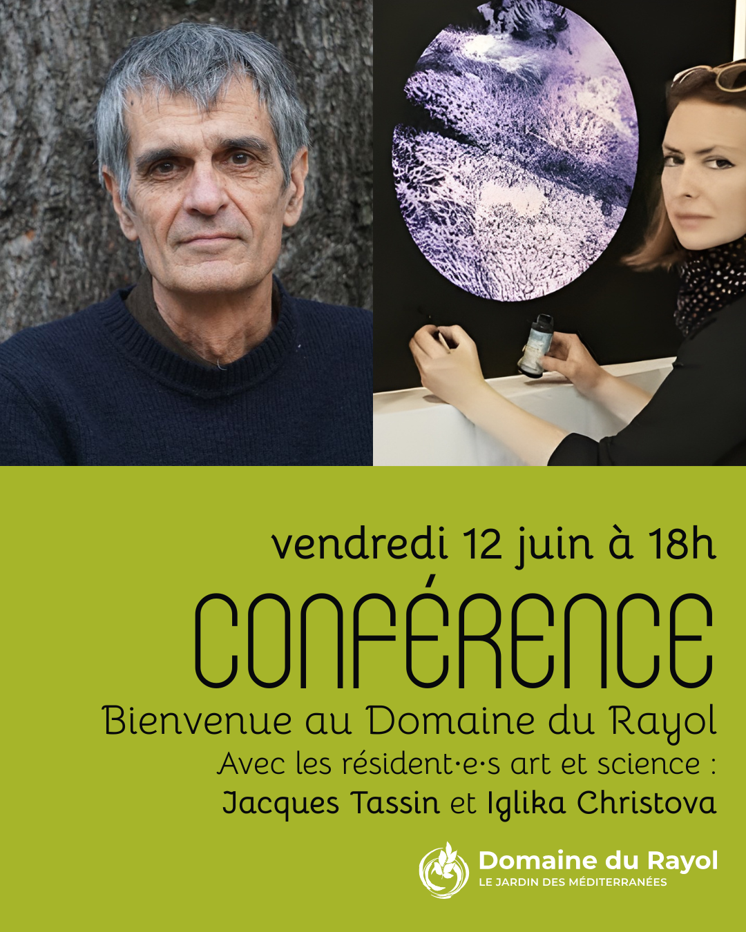 Conférence bienvenue au domaine du rayol